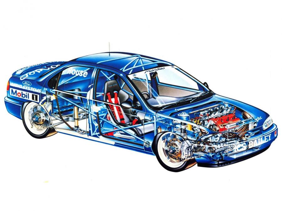  Ford Mondeo 2 0 Si BTCC 1993 года  (фото 6 из 6)